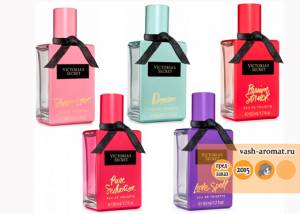 Пять новых женский ароматов в коллекции Fantasies от Victoria`s Secret