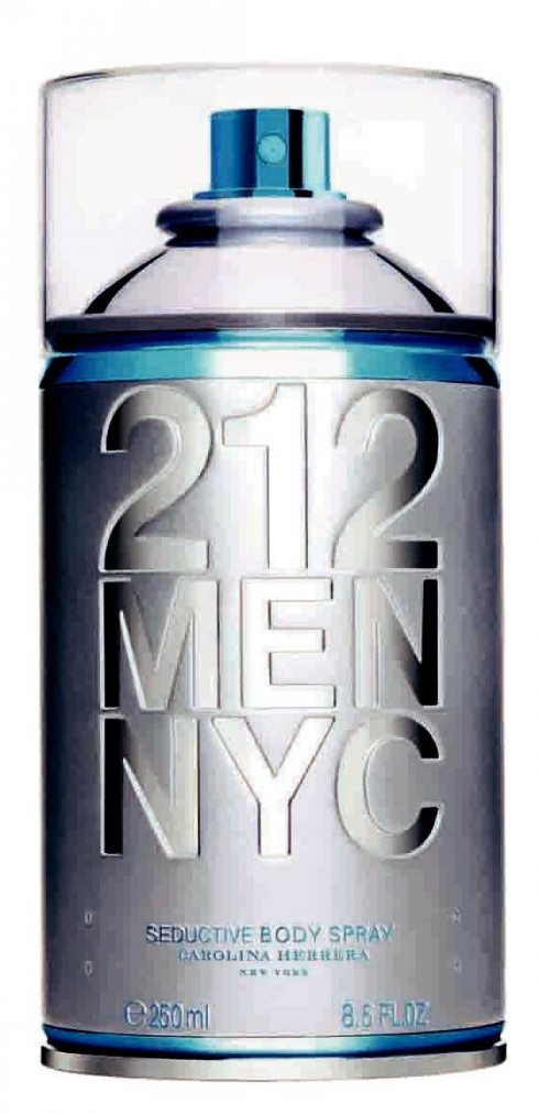 Изображение парфюма Carolina Herrera 212 Men NYC Body Spray