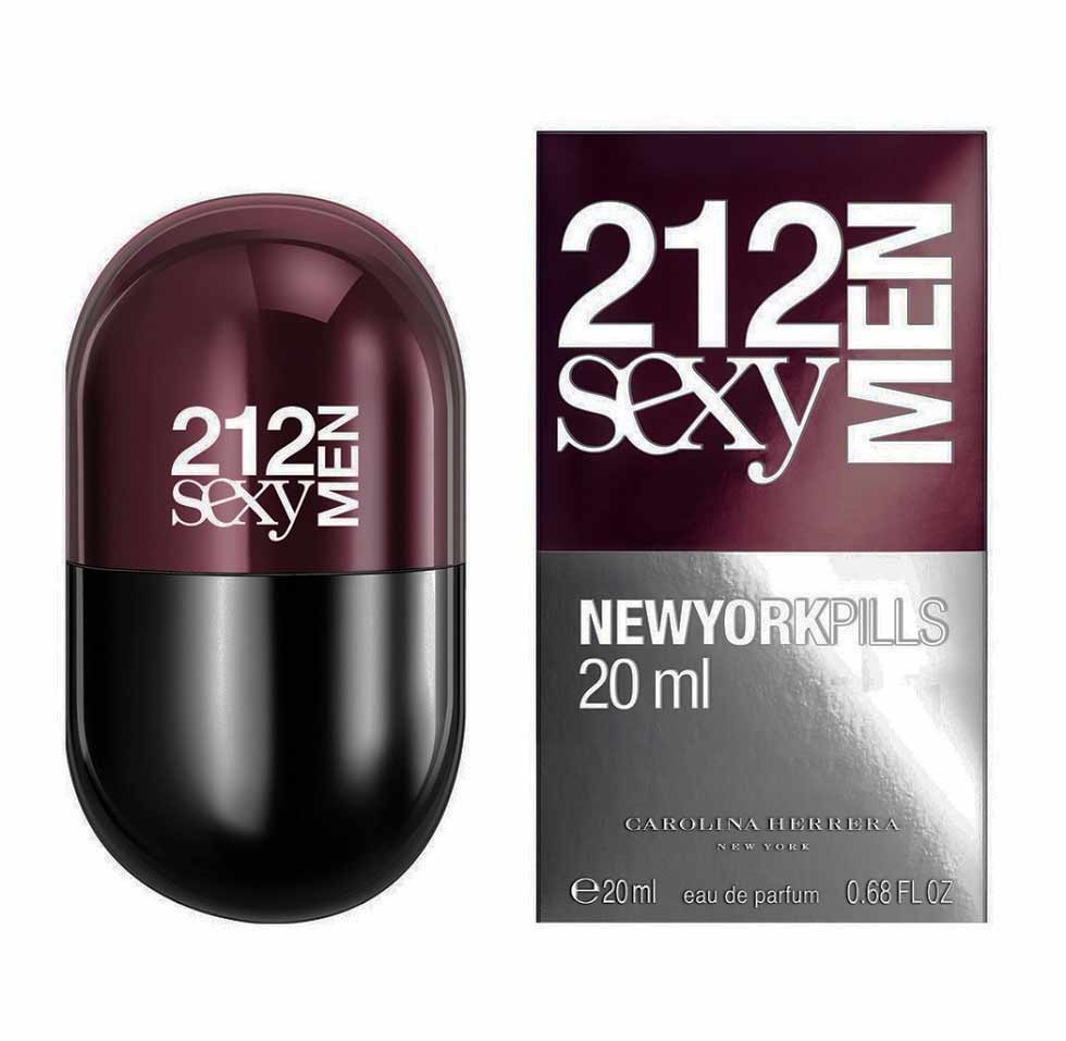 Изображение парфюма Carolina Herrera 212 Sexy Men Pills