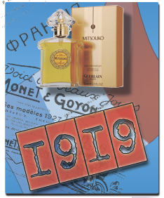 Купить оригинальный парфюм Mitsouko от Guerlain - 1919 год