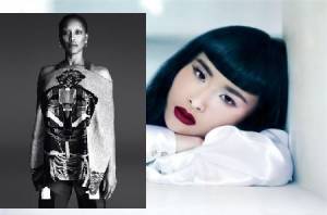 Африка и Азия от Givenchy: Эрика Баду и Азия Чоу