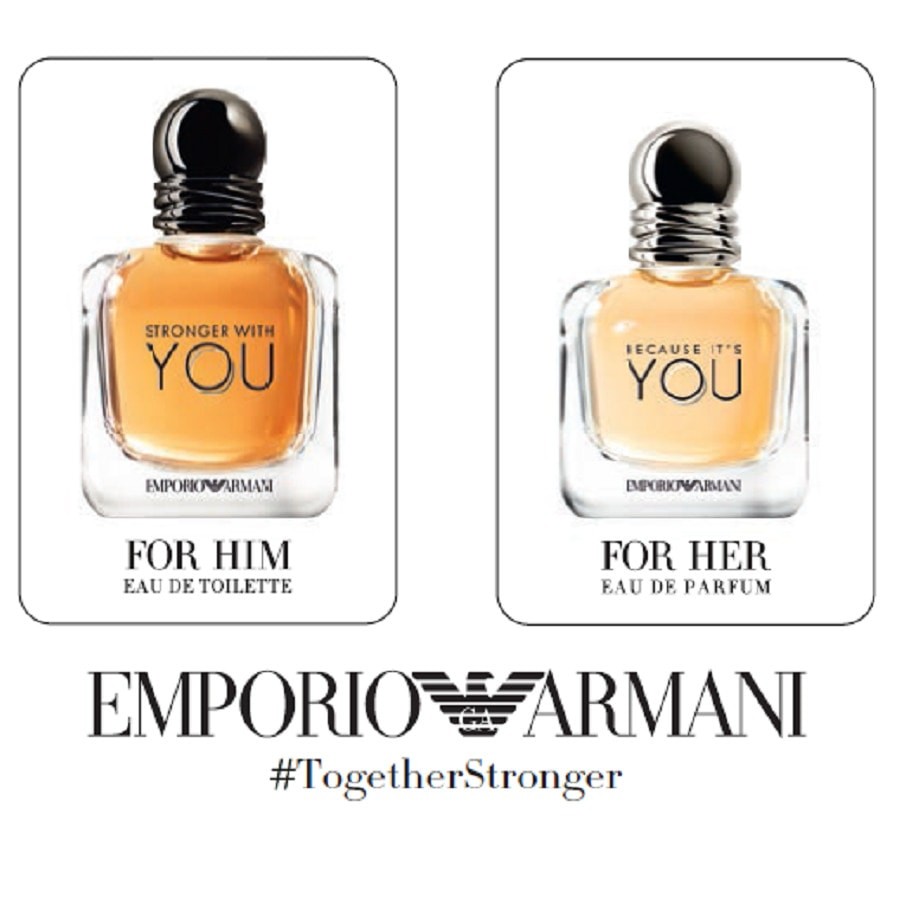 armani perfume because of you