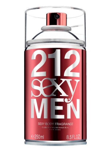 Изображение парфюма Carolina Herrera 212 Sexy Men Body Spray