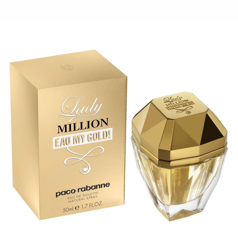 Изображение парфюма Paco Rabanne Lady Million Eau My Gold!